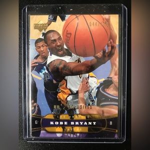 2004 kobe bryant upperdeck upper deck ud exclusives /100